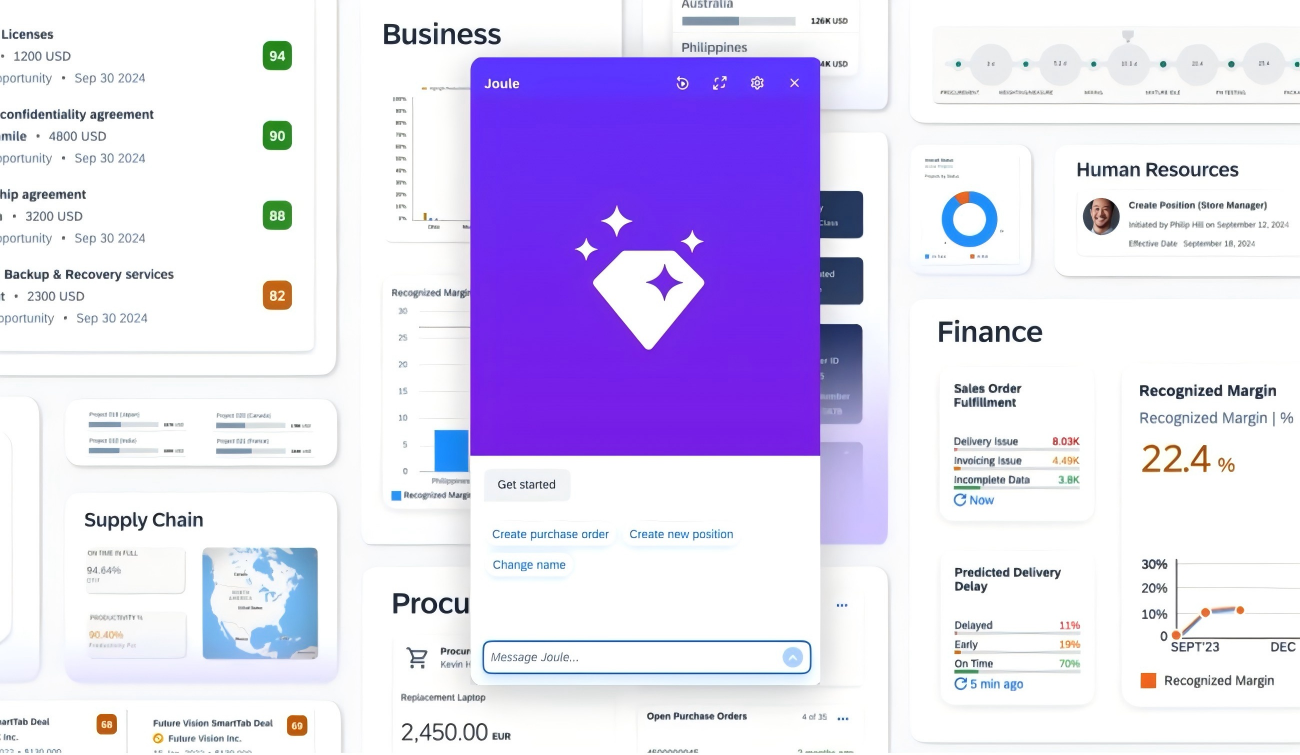SAP商业AI助手：Joule