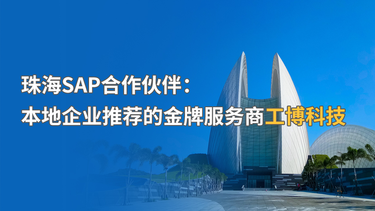 珠海SAP合作伙伴：本地企业推荐的金牌服务商