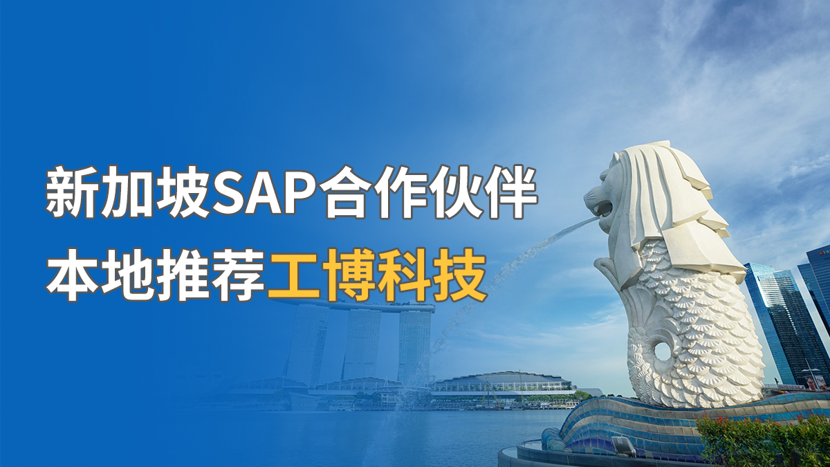 新加坡SAP合作伙伴，本地推荐工博科技